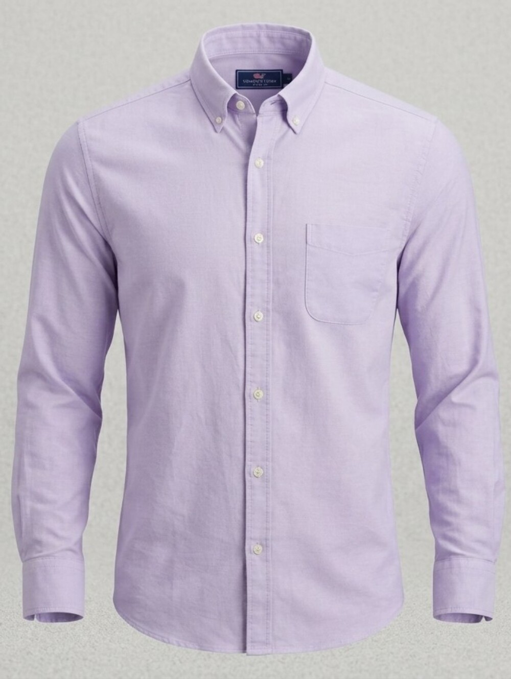 Vineyard Vines Men’s Lilac Button-Down Shirt – Size Large